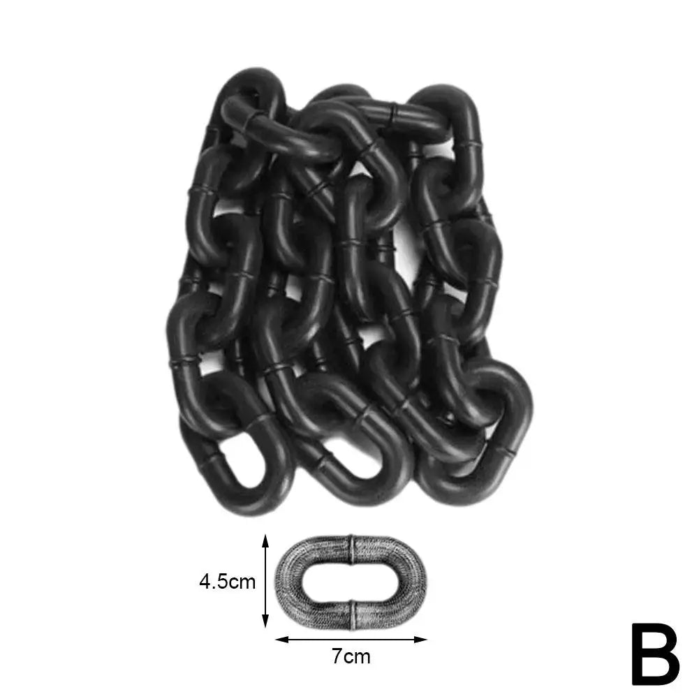 Simulated Plastic Thick Dog Traction Chain