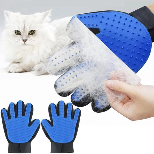 Dog & Cat Grooming Massage Gloves