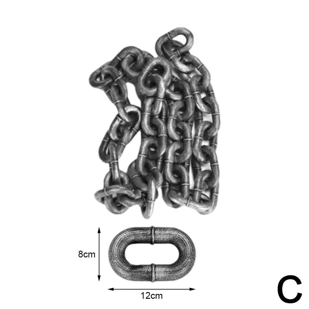 Simulated Plastic Thick Dog Traction Chain