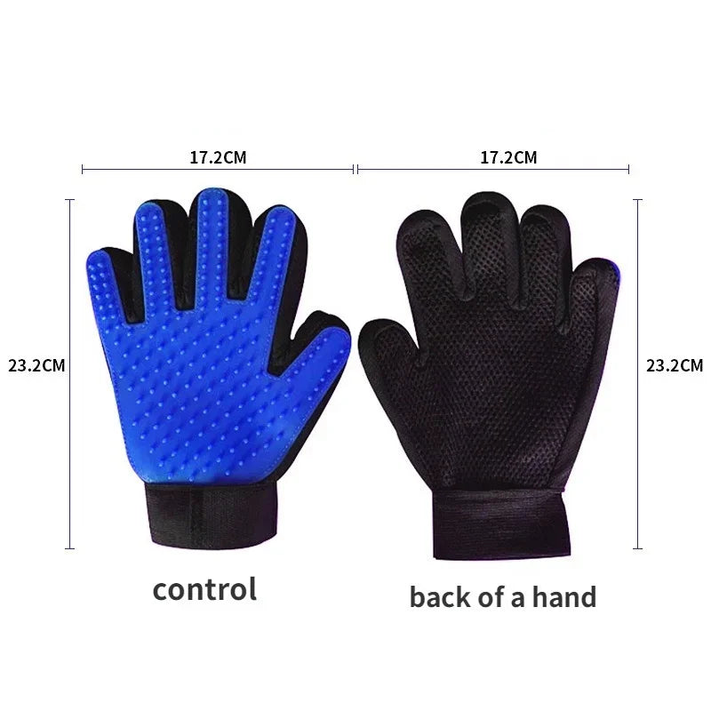 Dog & Cat Grooming Massage Gloves