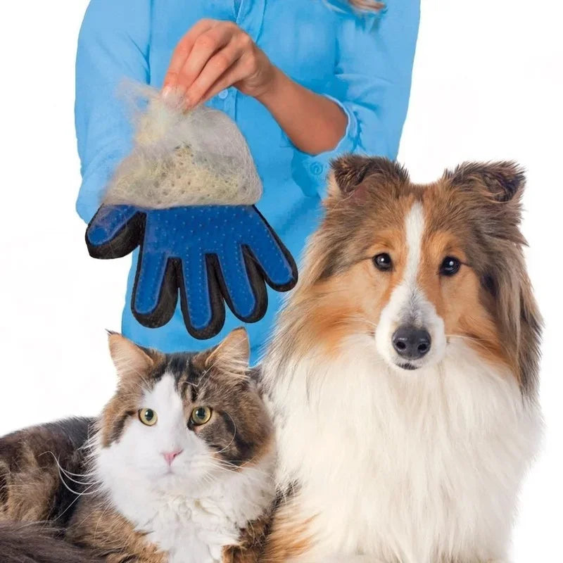 Dog & Cat Grooming Massage Gloves