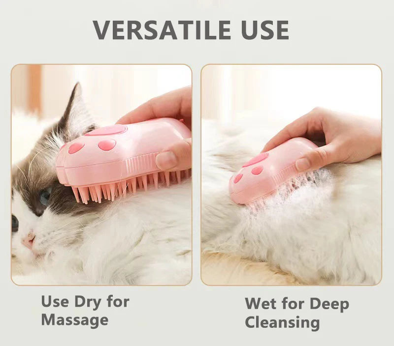 3-in-1 Electric Cat Comb Brush