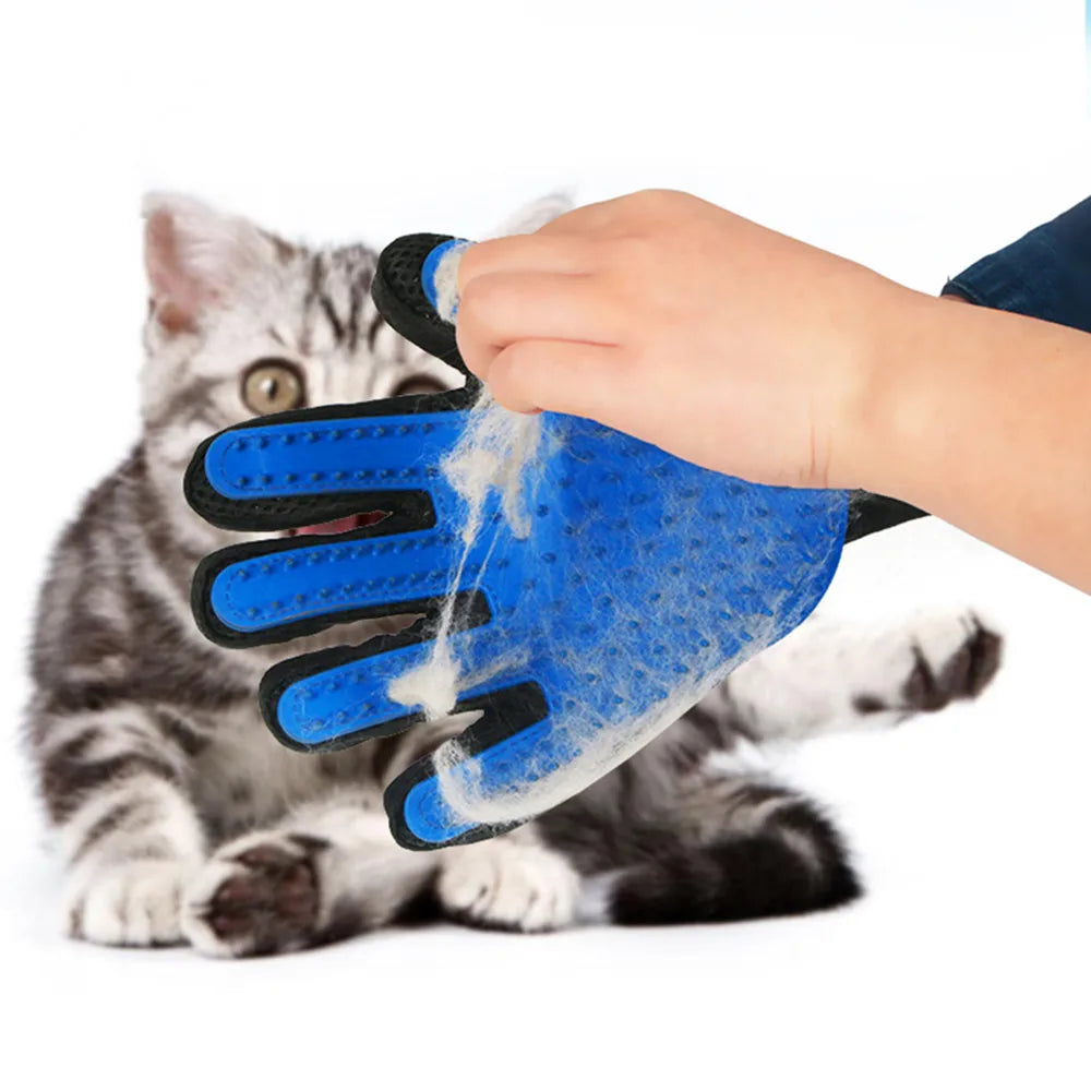 Dog & Cat Grooming Massage Gloves